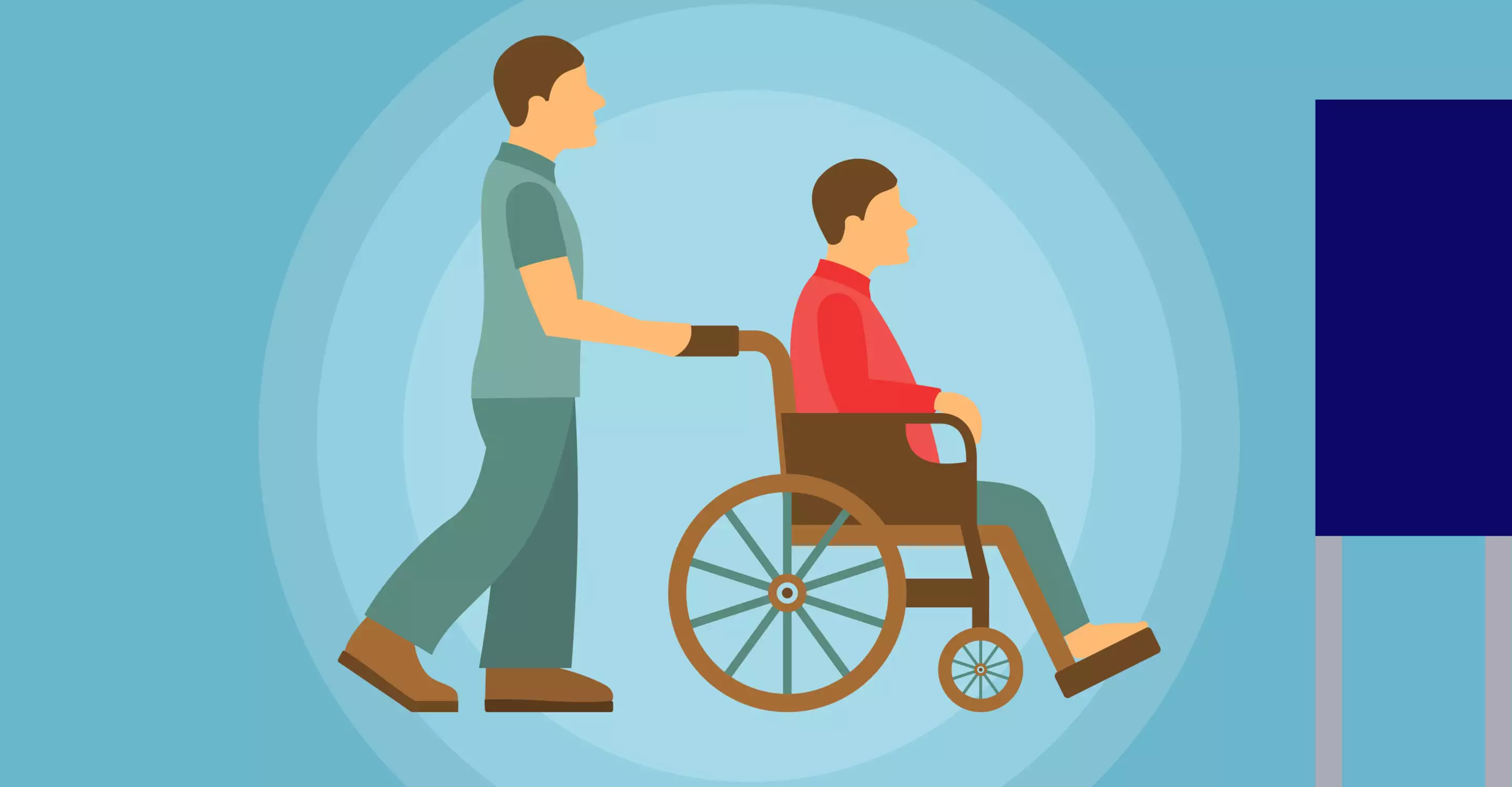 Un'immagine generica segnaposto con angoli arrotondati in una figura.